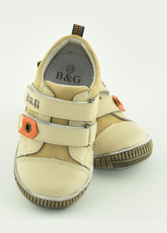 Бежевые зимние ботинки детские ld150-500, 14, B&G