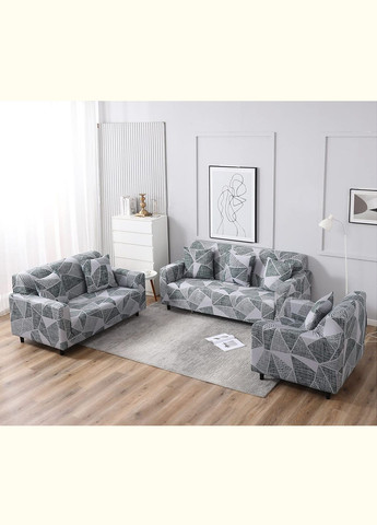 Чехол на кресло универсальный трикотажный 035 Love You (325221255)