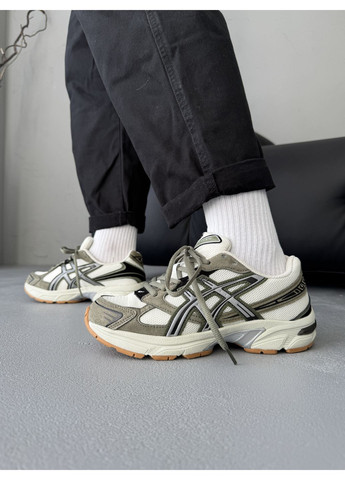 КРОСІВКИ ЖІНОЧІ ASICS GEL-1130 WHITE / KHAKI АСІКС ГЕЛЬ 1130 No Brand білі демісезони (369393794)