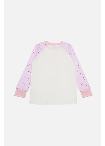 Розовая зимняя пижама со штанами для девочки цвет розовый цб-00282014 Yuki