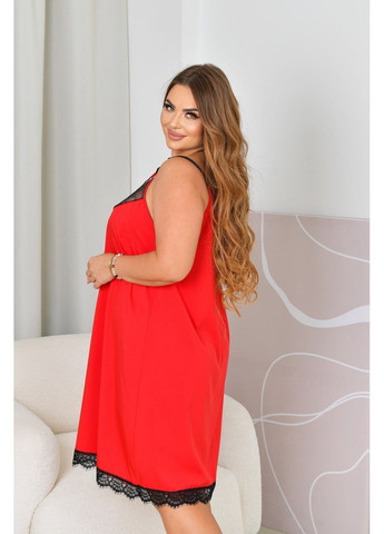 Нічна сорочка софт тонкий,дихає,на брителях,груди прикрашені гіпюром ажурним Україна (351850723)