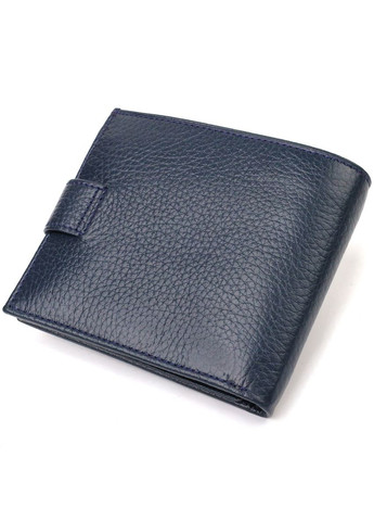 Кошелек мужской Кожаный зернистый 21879 Синий Canpellini (306881837)