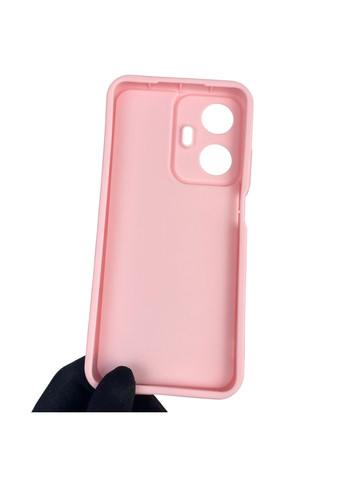 Чехол силиконовый Soft Touch с 3D принтом Майнкрафт для C55 розовый (Полная защита камеры) Realme (373424517)