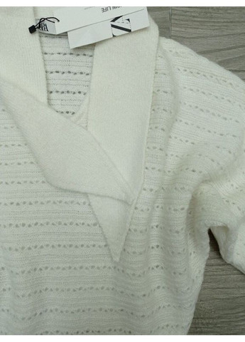 Белый демисезонный кофта 6771/003 Zara