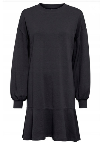 Темно-сіра сукня оверсайз H&M однотонна