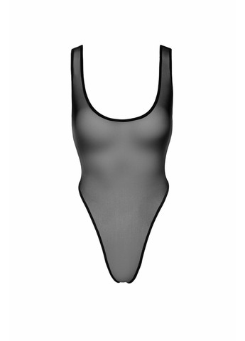 Боди F322 Paparazzi,, прозрачное, низ стринги, высокие вырезы - CherryLove Noir Handmade (339867968)