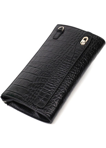 Вместительный мужской клатч из натуральной кожи с тиснением под крокодила 22049 Bond (329146430)