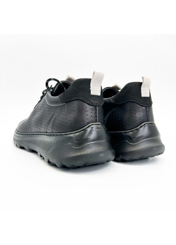 Черные летние кроссовки (р) кожа 0-2-2-8459 Stepter