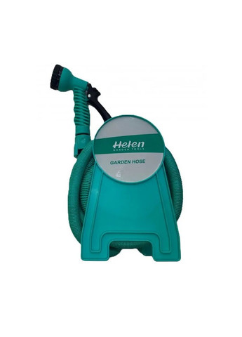 Шланг для поливу 10 м з котушкою та розпилювачем 100% HP227 компактний шланг для саду та городу Helen (333020455)