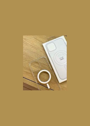 Протиударний чохол для iPhone 14 Pro Max Прозорий MagSafe Ultimate Experience (322287793)