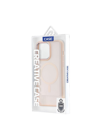 Чохол Magnetic Crystal with MagSafe Peach Case iPhone 14 Pro Max (297453907)