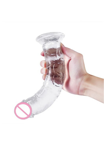 Фаллоимитатор с присоской, прозрачный Soft Touch (301513618)