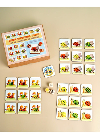 Дитяча настільна гра Схопи першим Ubumblebees (303627938)