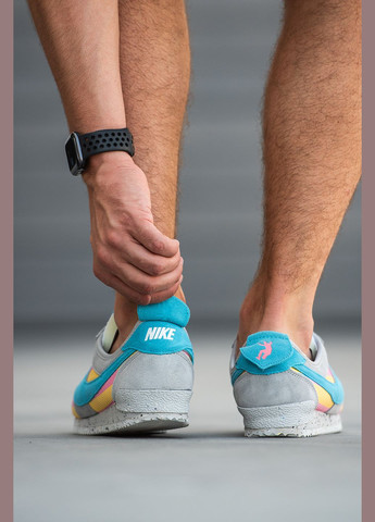 Цветные демисезонные кроссовки мужские Nike Cortez x Union L.A