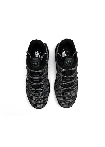 Черные демисезонные кроссовки мужские, вьетнам Nike Air Max Plus Utility Black