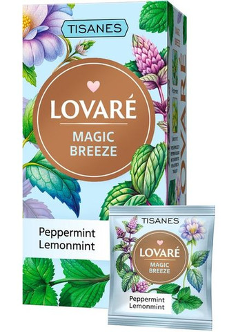 Набор травяных чаев Tissane 4 уп. по 24 пакетика Lovare (314919767)