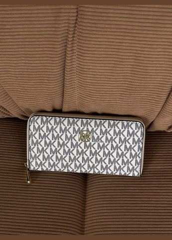 Гаманець жіночий Майкл Корс великий логотип білий No Brand (317843139)