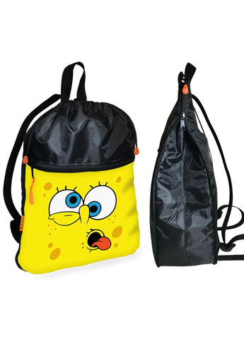 Школьный рюкзак детский Губка Боб + Сумка для обуви спортивной формы рюкзак-мешок для мальчика (1902) No Brand (328200540)