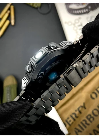 Розумний годинник Black Steel + ремінець в подарунок Modfit Titan-X (380490205)
