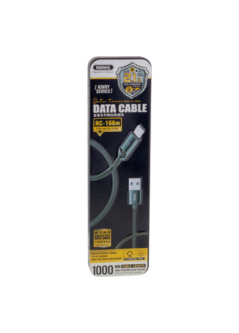 Кабель USB RC-166m Micro Цвет Серый Remax (337995463)