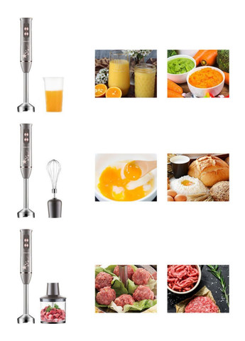 Мультифункціональний блендер 4в1 Sokany SK-02012 (322399804)