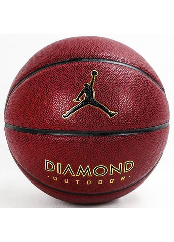 М'яч баскетбольний DIAMOND OUTDOOR 8P DEFLATED AMBER/BLACK/METALLIC GOLD/BLACK 07 Jordan (282316302)