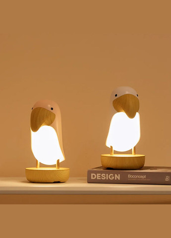 Ночник настольный "Тукан" LJC-164 Ночники / Светильники No Brand (342369301)