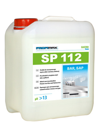 Концентрат SP112BAR для автоматичного машинного миття скла та посуду PROFIMAX SP 112 Bar 5л (3012) Lakma (266816233)