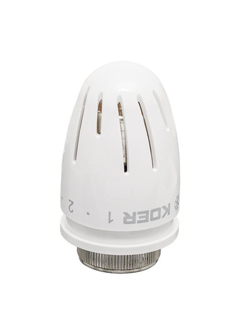 Комплект для подключения радиатора SET-15 - 1/2"x3/4" (прямой) с термоголовкой ЗЗ (KR3180) KOER (322003399)