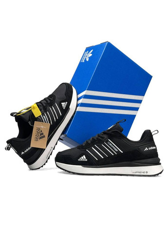 Чорні Осінні кросівки чоловічі adidas No Brand Equipment Black White