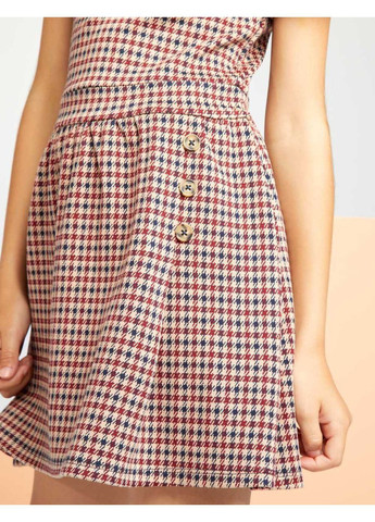 Бежевое платье демисезон,бежевый в узоры, Kiabi (368994732)