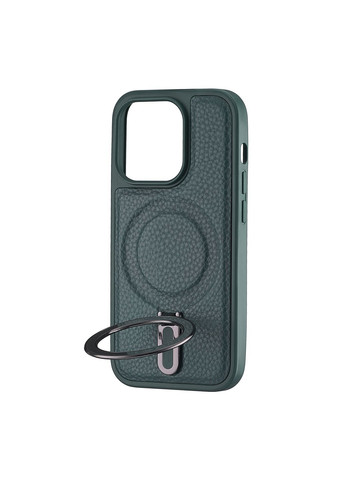 Чехол Jinduka Leather Ringo Green Case iPhone 14 Pro (297452501)