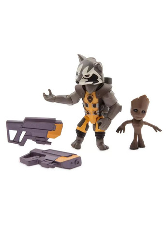 Набор фигурок 2в1 Ракета и Грут с к/ф Часовые Галактики, 8 и 4 см, Marvel, Toybox, Rocket, Groot Disney (370968006)