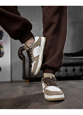 Женские кроссовки Air Force camel No Brand кофейные демисезоны (361147202)