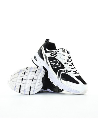 Кросівки жіночі і чоловічі New Balance 530 black white | Нью Беланс 530 чорно-білі No Brand чорно-білі демісезони (362561819)