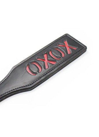 Шлепавка чорна квадратна OXOX PADDLE 31,5 см DS Fetish (292011596)