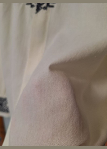 Біла чоловіча вишиванка тополя ESQ (322186294)