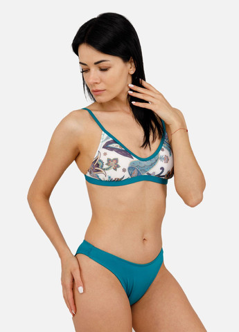 Бірюзовий літній жіночі плавки колір бірюзовий цб-00248883 RUKO