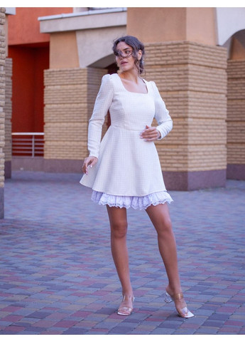 Молочна коктейльна плаття бебі долл First Woman однотонна