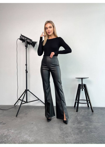 Лосини клеш чорного кольору 25972 ISt Fashion (363318258)