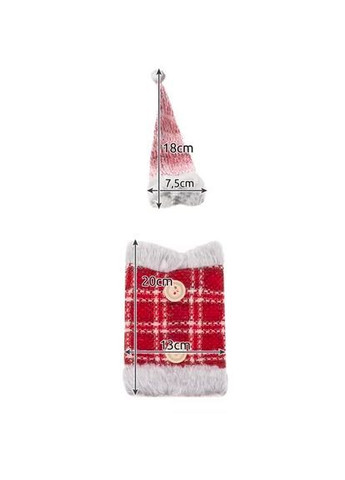 Чехол новогодний на бутылку 22589 RUHHY (368760892)