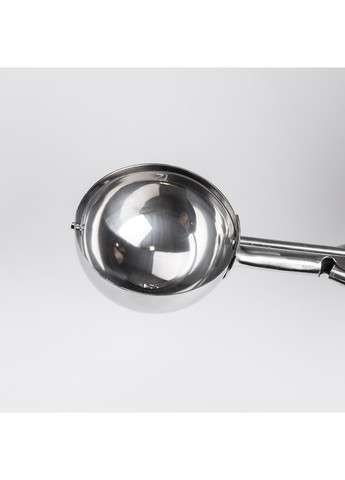 Кругла ложка для морозива 6,5х22,8 см см із нержавіючої сталі Zhongjing (362455963)