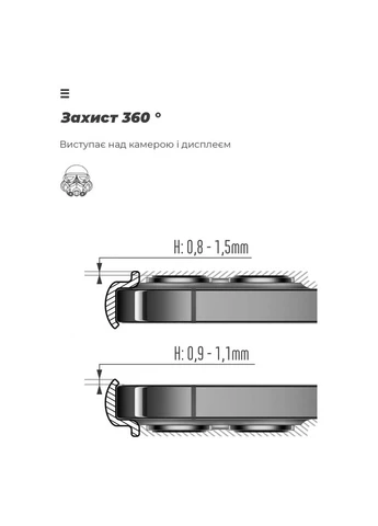 Чехол для мобильного телефона ICON Case Google Pixel 7 Pro Blue (ARM72401) ArmorStandart (402348806)