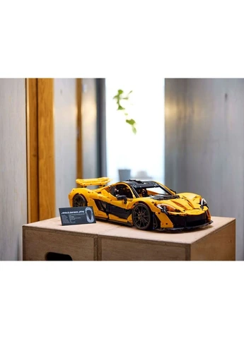 Конструктор на радиоуправлении McLaren P1 RC (1:8, 3893 детали) суперкар на пульте No Brand 42172 (396852250)