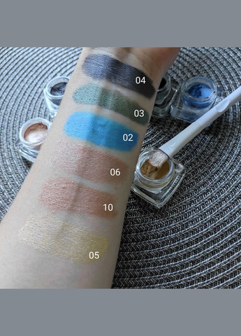 Супер стійкі кремові тіні Myshadow Cream Eyeshadow - 10 Starfish 2.8г Models Own (315780072)