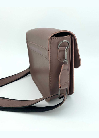 Женская маленькая сумка кросс-боди на магните «Айда» экокожа лилового цвета WeLassie (298568300)