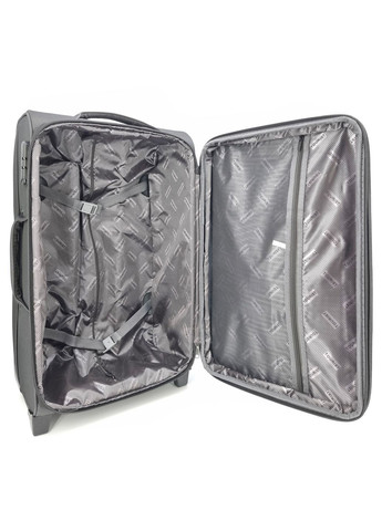 Дорожений великий L чемодан 812 на 2 колесах чорний хамелеон Tourist (315440604)