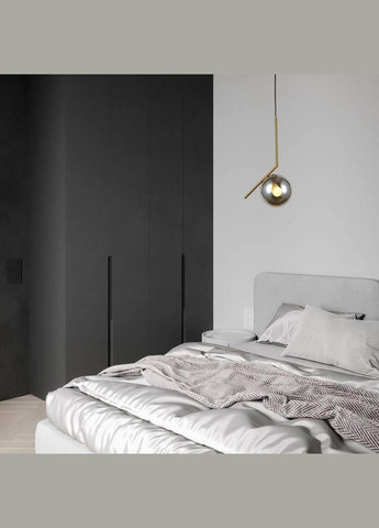 Стеклянный подвес с графитовым шаром (916-3814-1 BRZ+BK) No Brand (370070041)