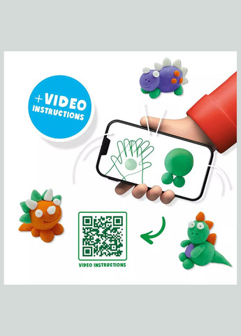 Пластилин FunDo Динозавры (00812S) Ses Creative (331164328)