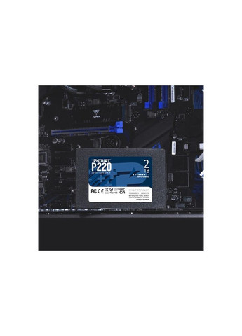 Накопичувач SSD 2.5" 2TB P220 (P220S2TB25) Patriot (304980680)